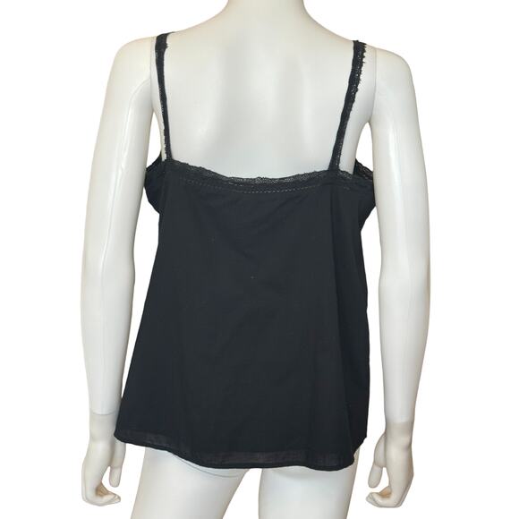 New ~ ( NORDSTROM ) TREASURE & BOND ~ Embroidered Lace Trim Tank M 100% cotton - Picture 3 of 6